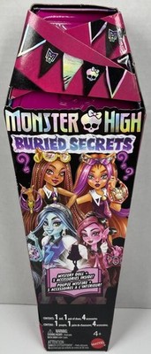 Monster High Buried Secrets - Unopened Mystery Fashion Doll w/Accessories - NEW