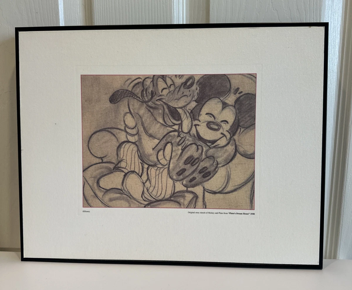 Pluto Disney Posters, Prints & Lithos (1968-Now) for sale | eBay