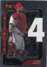2025 Select Baseball Yadier Molina Numbers #24 Cardinals PWE