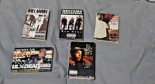 lot of 5 Rap Hip Hop Cassette Tape Singles Gangsta Killarmy Cube Raekwon