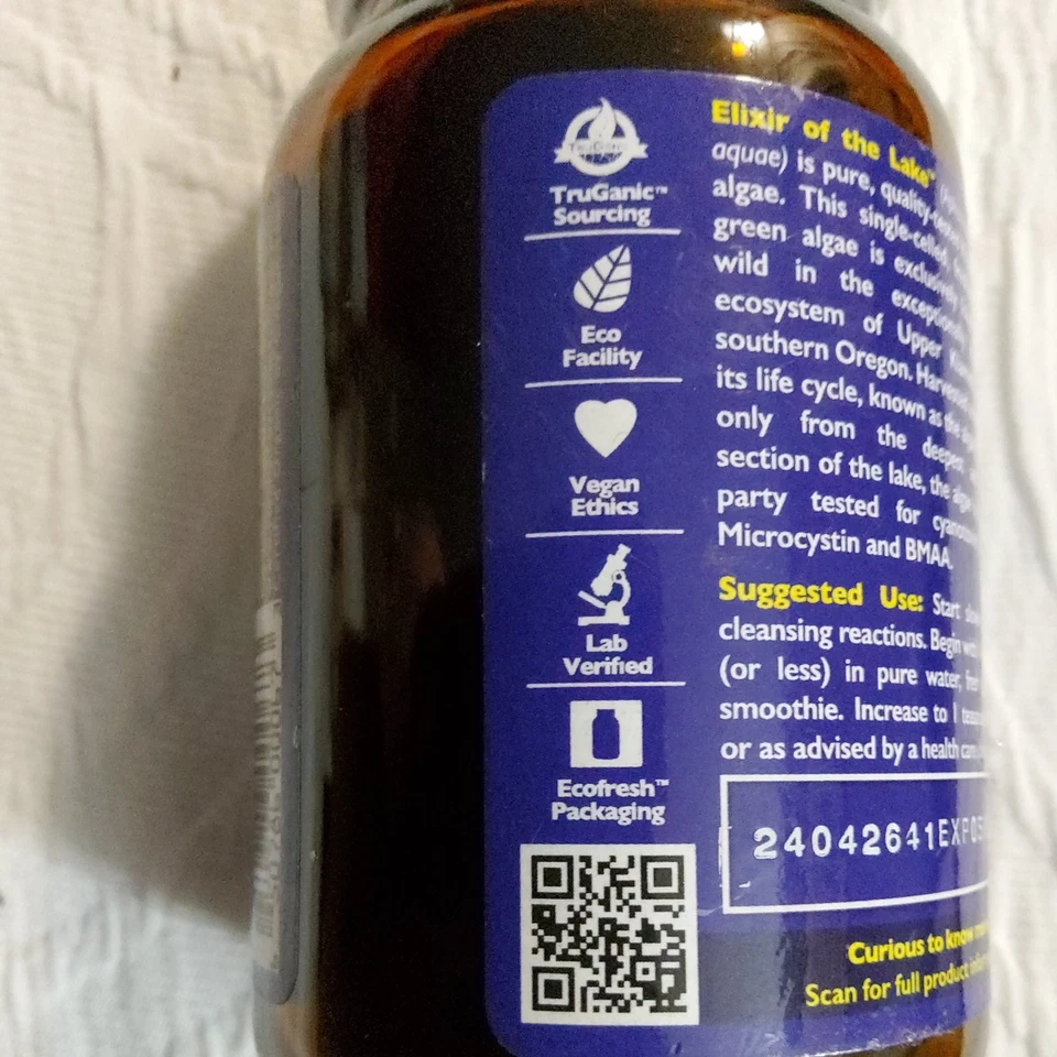 🌞 HealthForce SuperFoods, Elixer of the Lake. Klamath Lake Blue Green Algae - Image 4 of 4