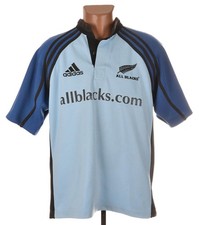ALL BLACKS NEW ZEALAND 2003 RUGBY UNION SHIRT ADIDAS SIZE M ADULT