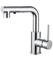 CREA Sink Faucet Bar Faucet Kitchen Faucets with Pull Out Sprayer Single Handle