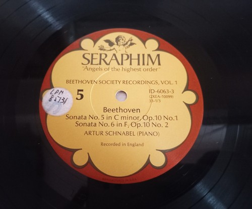 2 VINILI 33 GIRI BEETHOVEN - DA ARCHIVIO RAI (RADIOTELEVISIONE ITALIANA) - Imagen 10 de 12