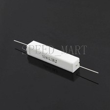 Ceramic Cement Power Resistor 10W 0.1 ohm