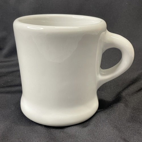 Fraunfelter China Coffee Mug Cup White Made In Zanesville Ohio USA