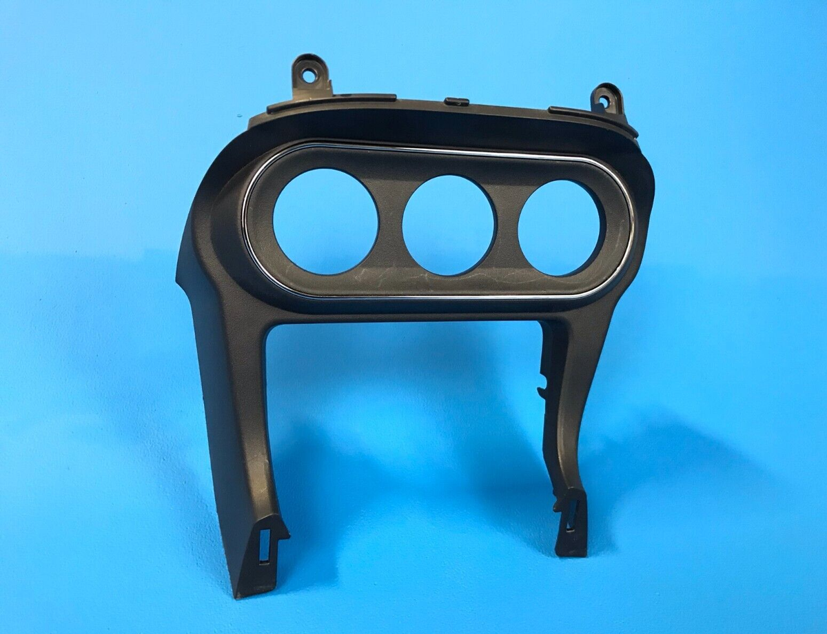 13-15 MITSUBISHI LANCER EVO X CENTER CONSOLE CLIMATE CONTROL TRIM