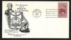 MASONIC MARQUIS DE LAFAYETTE FRENCH PATRIOT FLEETWOOD CACH 1957 FDC LOUISVILLE+C