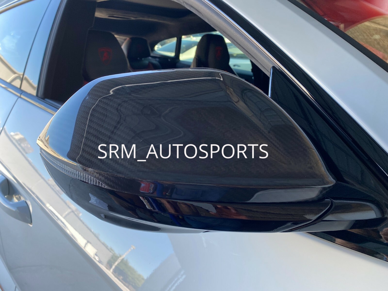 Lamborghini Urus Carbon Fiber Mirror Covers - Add on