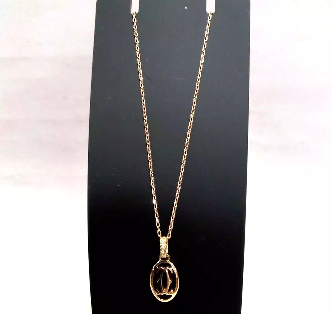 Cartier simple necklace sale