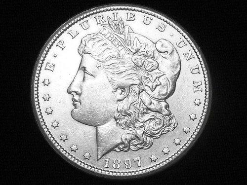 1897-S Morgan Dollar -- Almost Uncirculated +++