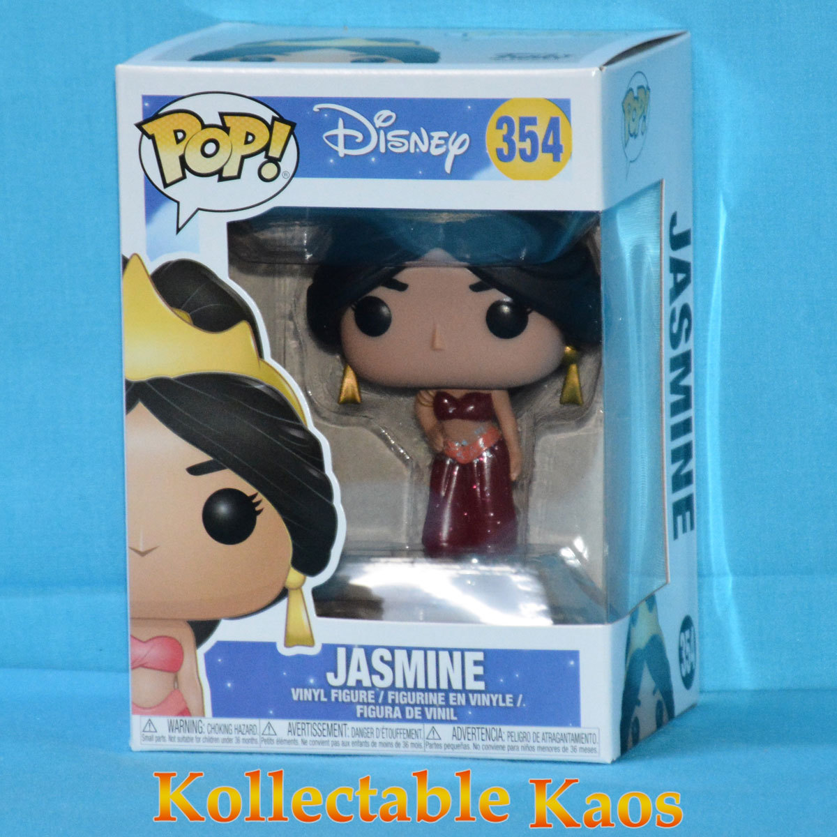En Oferta Aladdin - Jasmine - Red Dress Glitter Pop! Vinyl Figure (Rs) #354