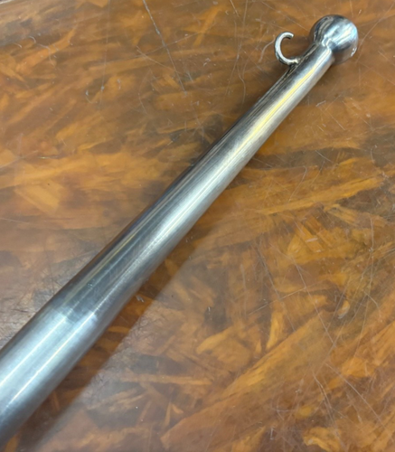 S/S MARINE FLAG POLE RAIL MOUNT LENGTH 36" FITS 1" DIA RAIL POLE DIA 1" 316 S/S - Picture 9 of 11