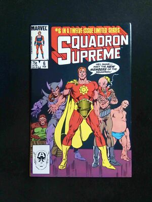 Squadron Supreme #6  MARVEL Comics 1986 VF/NM