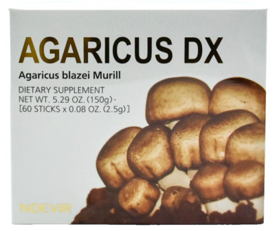 Noevir Agaricus Dx Dietary Supplement 5.29 Oz/150gr (60 Sticks) Exp 2027 *AUTH
