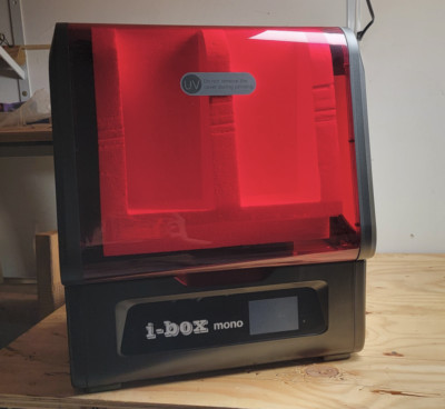QIDI TECH i-Box Mono 4K Resin 3D Printer 192x120x200mm
