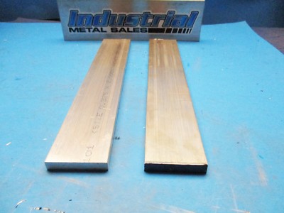 3/8'' x 2'' x 12''-Long 6061 T6511 Aluminum Flat Bar -- .375'' x 2'' MILL STOCK 2 PCS