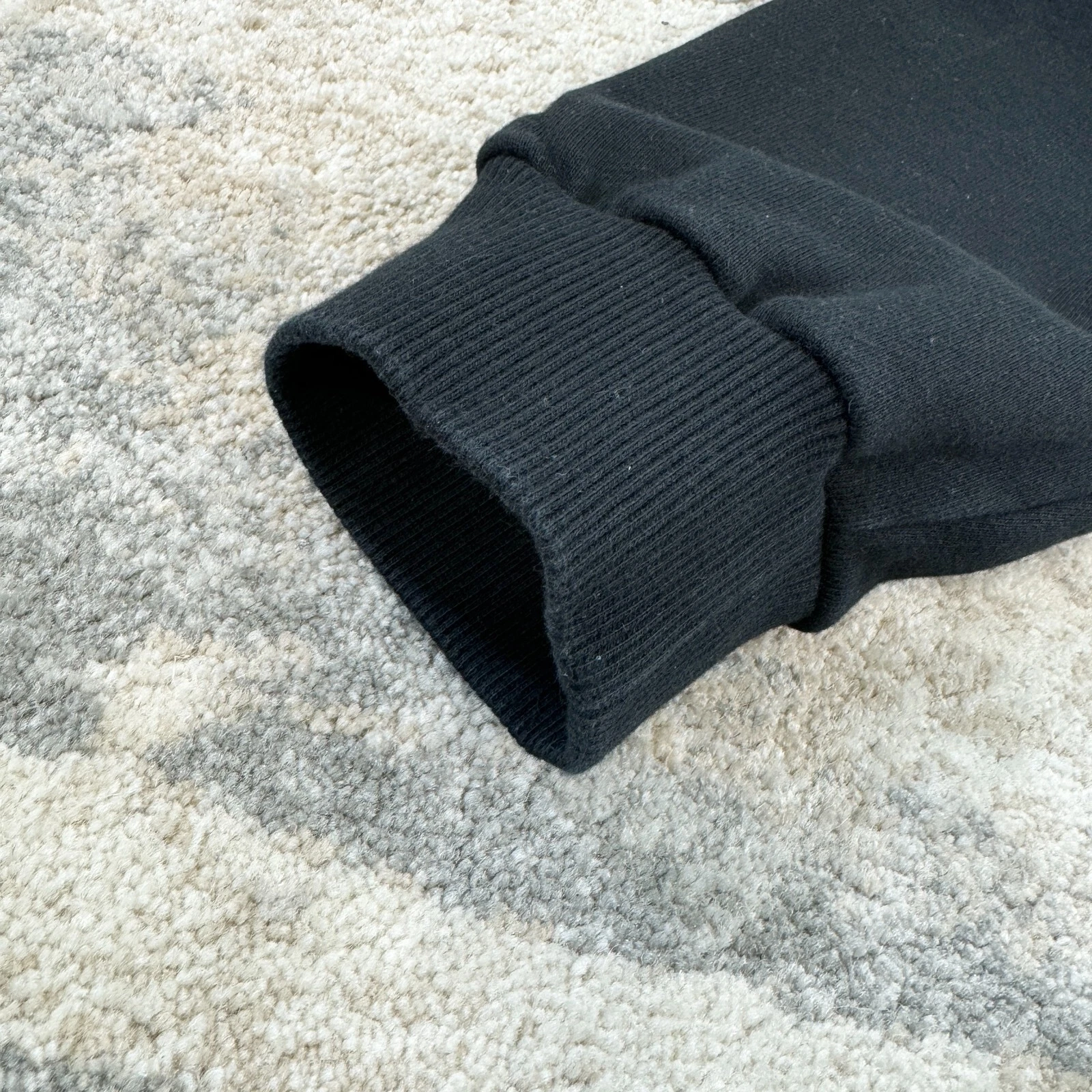 Felpa con cappuccio Celine x Heidi Slimane spilla di sicurezza nera prezzo consigliato £ 1000 ^