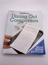 New WW Weight Watchers Momentum Dining Out Companion Book 2010
