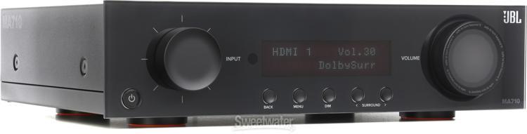 72-канальный аудиовизуальный ресивер 8K JBL MA710 - Черный