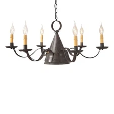 Madison Chandelier, Irvin's TInware