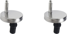2PCS Toilet Seat Hinge Fixings Toilet Seat Top Fix Quick Release Hinges Expandin