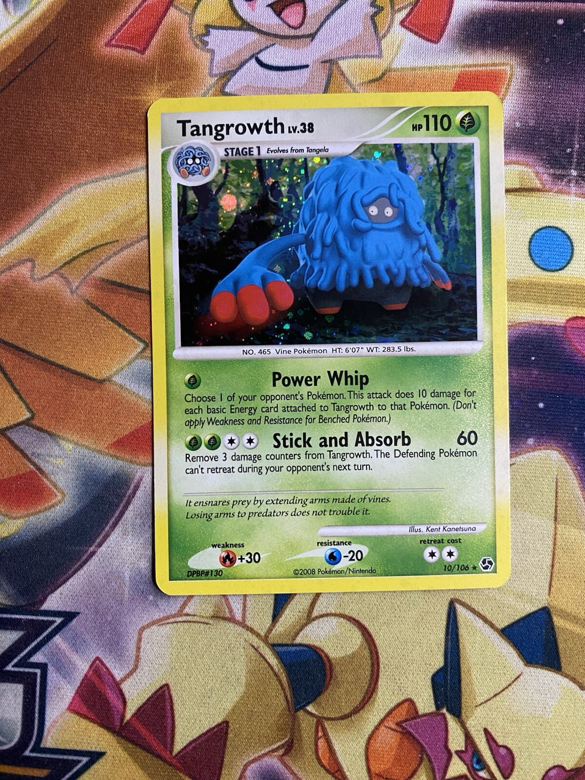 2009 POKEMON TANGROWTH 10/99 Platinum ARCEUS- RARE - HOLO- NM