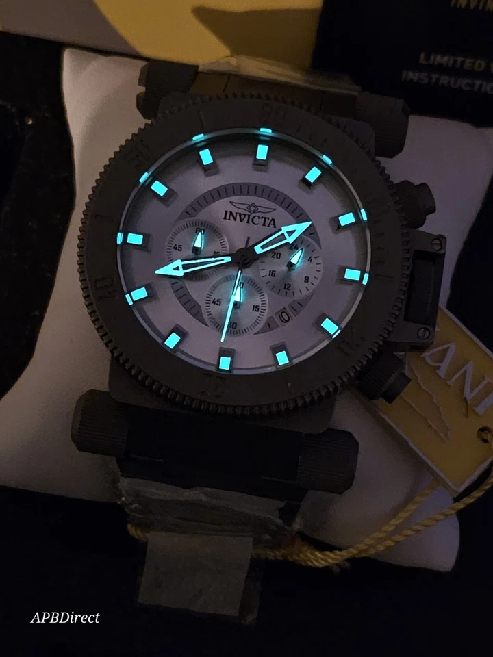 Invicta - TITANIO Completo - Estuche y Pulsera Coalition Forces - Reloj Hombre Cuarzo Foto 4 de 4