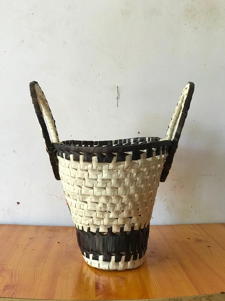 Bolso de hombro bandolera tejido a mano de calidad Foto 2 de 4