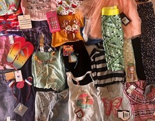 40 LOT Girls Clothing 6 6X Pants Tops Athletic Dress Swim Shorts MSRP 475 NEW