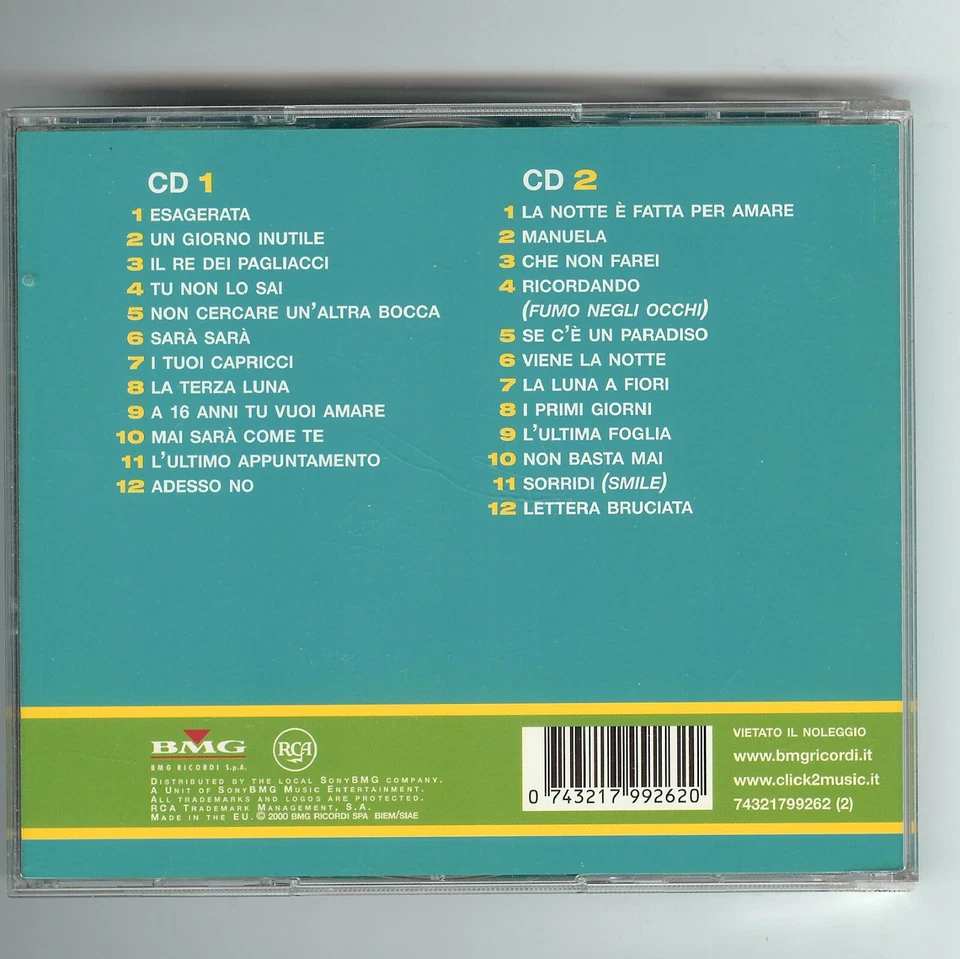 2 x CD NEIL SEDAKA – I Grandi Successi Originali (2000) RCA Italy Flashback - Bild 2 von 2