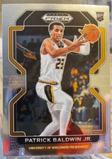 2022 Panini Prizm Draft Picks Patrick Baldwin Jr. RC #69 Washington Wizards
