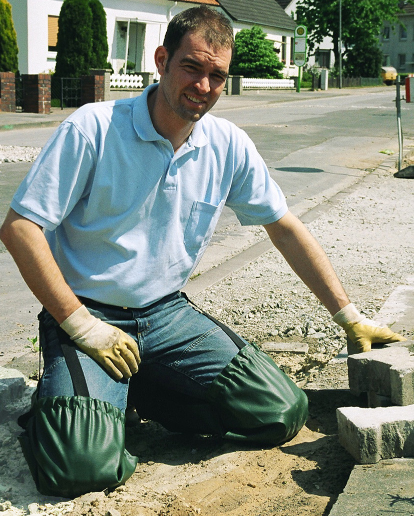 Knieschoner Kniepolster Garten Chaps Landschaftsbau Pflaster wasserfest robust