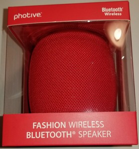 photive fashion wireless bluetooth speaker