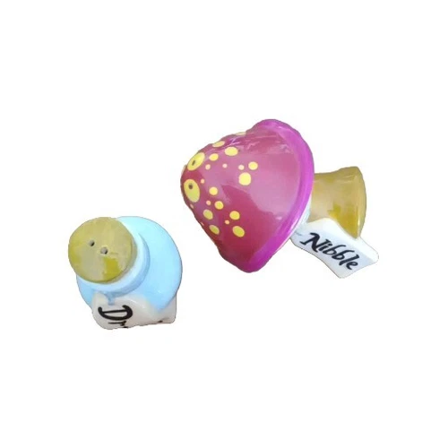 Treasure Craft Disney Alice in Wonderland Salt & Pepper Shaker Nibble Drink Me - Picture 2 of 8