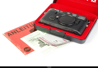 Leica M6 1658576 black body 0,72 early 1986 Y production almost