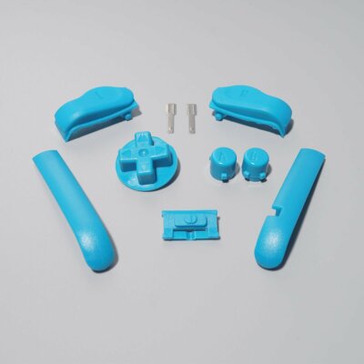 FunnyPlaying Game Boy Advance GBA High Quality Button Set Lake Blue
