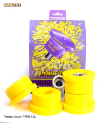 2 x Powerflex PFR5-722 hintere Hinterachslager / Tonnenlager BMW e60 / e61