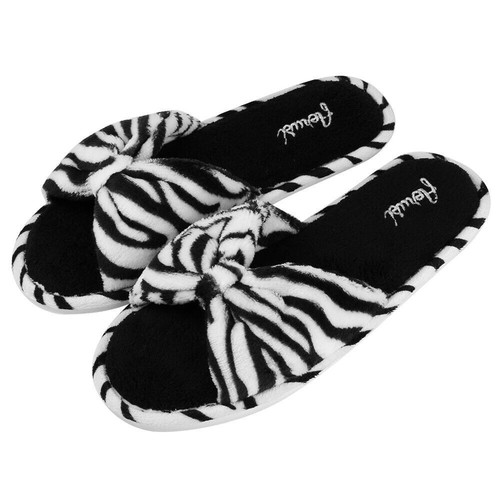 Zapatillas cómodas de espuma viscoelástica para mujer Aerusi con puntera abierta casa dormitorio spa zapatos - Imagen 3 de 22