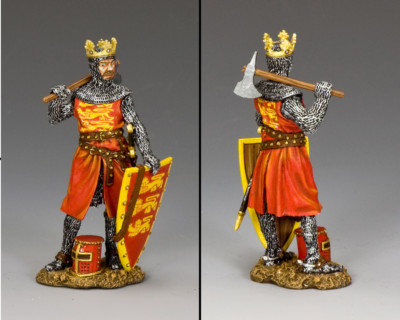 KING & COUNTRY MEDIEVAL KNIGHTS & SARACENS MK165 RICHARD THE LIONHEARTED MIB