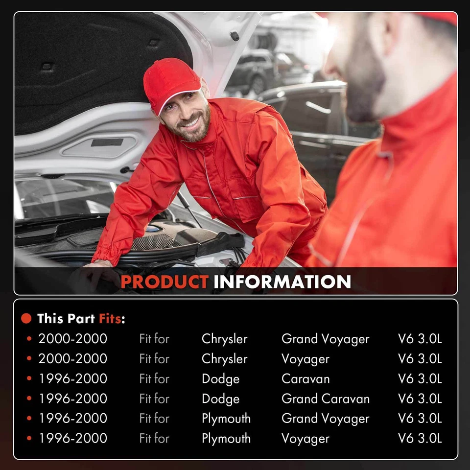 Compresor de aire acondicionado con polea de 1 ranura para Dodge Grand Caravan 96-00 Plymouth Voyager Foto 2 de 4