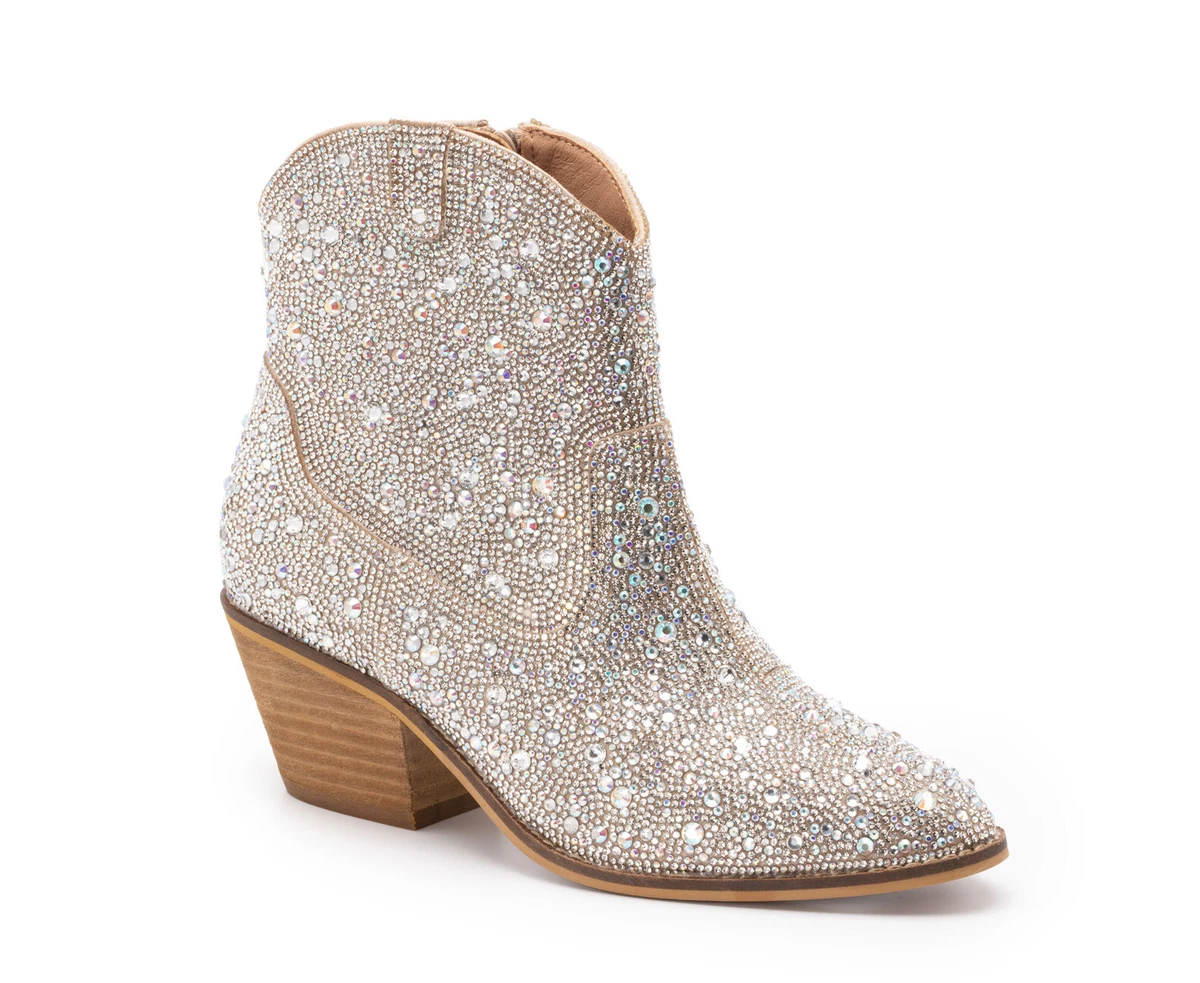 Hey Girl by Corkys Shine Bright Rhinestone Western Boots eBay