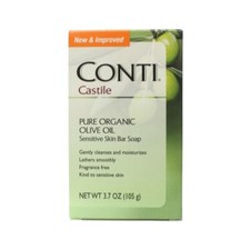 Conti Castile Olive Oil Soap 3.7 Oz Each