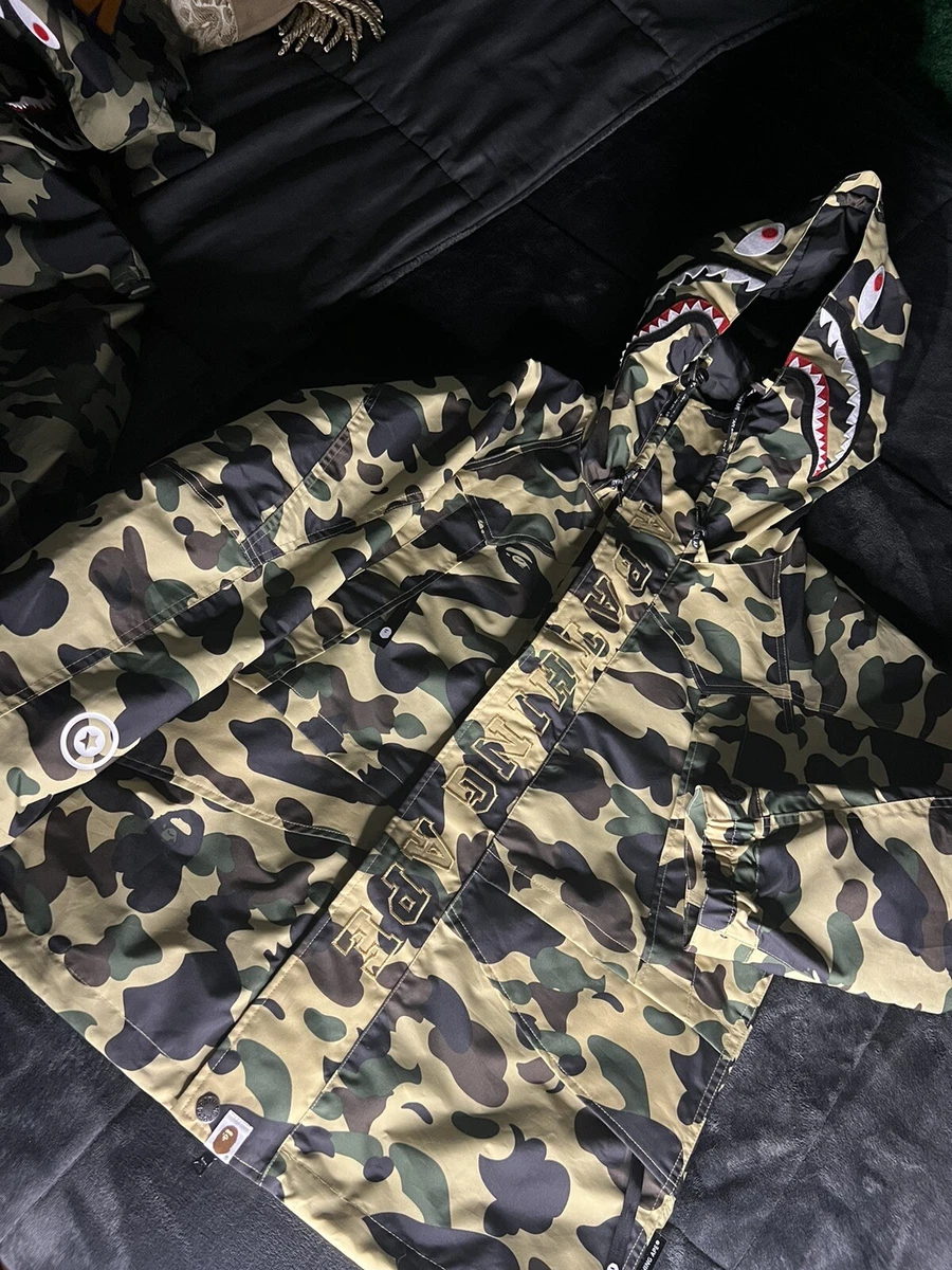 Bape 1st Camo Shark Snowboard Down Jacket