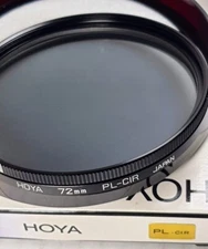 Hoya 72mm Circular Cir Polarizing Polarizer Lens Filter C-PL CPL Polarizing New