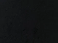 Minky BLACK solid Soft fur cuddle fabric By The Yard 60” Wide