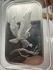SilverTowne Trademark Eagle One Troy oz .999 fine silver Bar Sealed