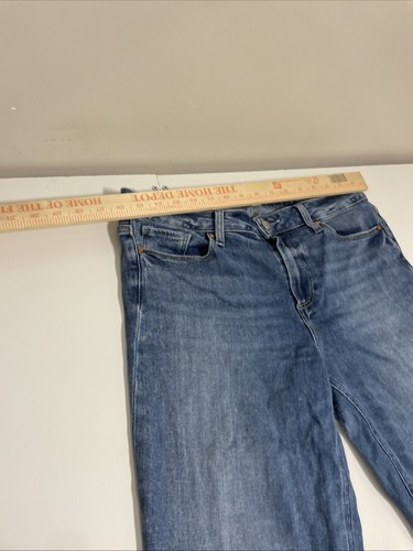 Paige Jeans Womens 30 Blue Denim Amber Straight Leg Jean - Picture 4 of 12