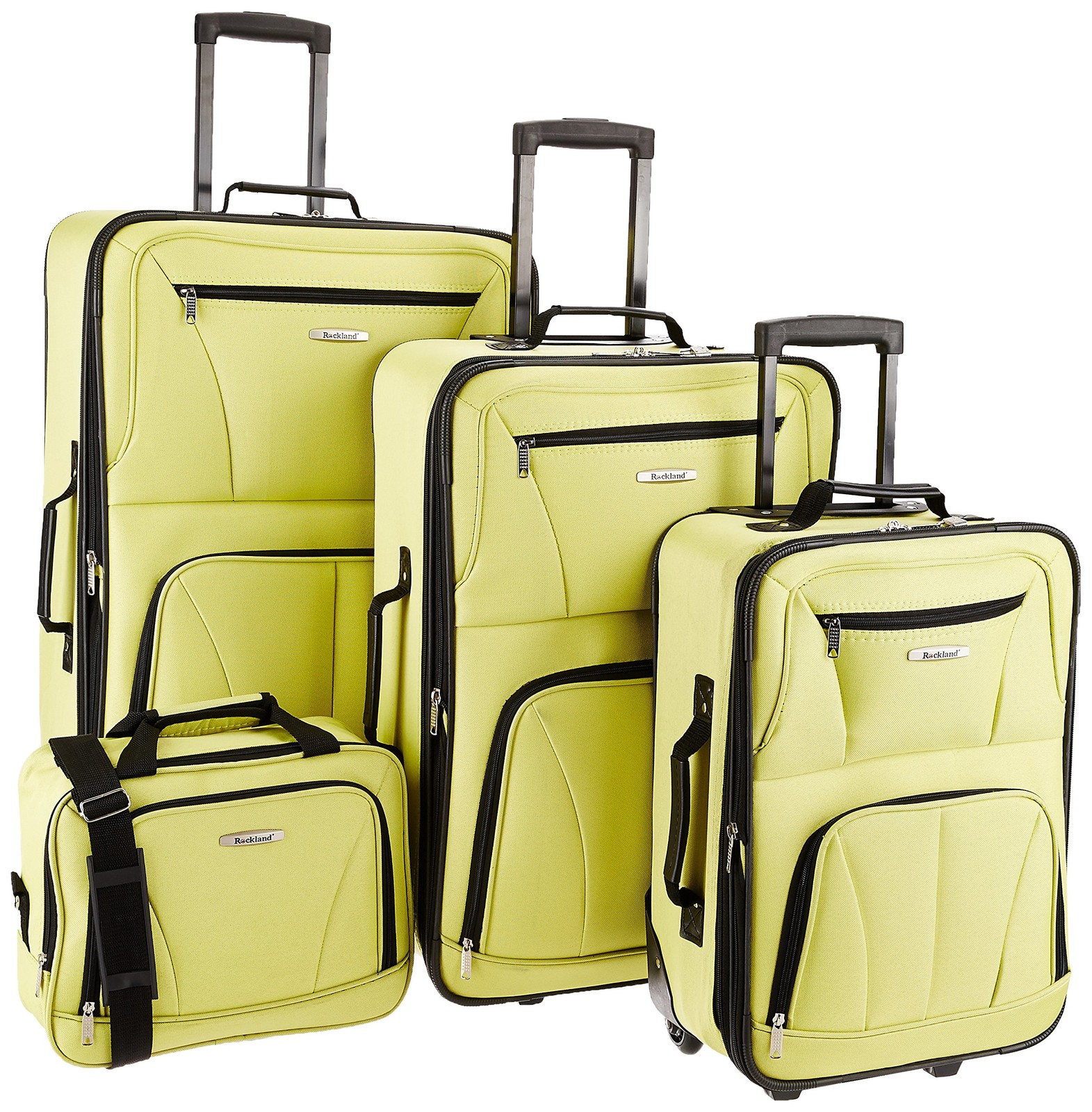 Set Travel Upright Suitcase
