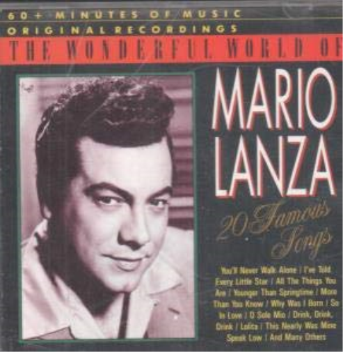 Mario Lanza Mario Lanza - The Wonderful World of Mario Lanza (CD)